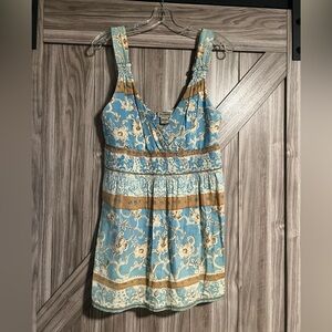 Decoded Floral Juniors Top